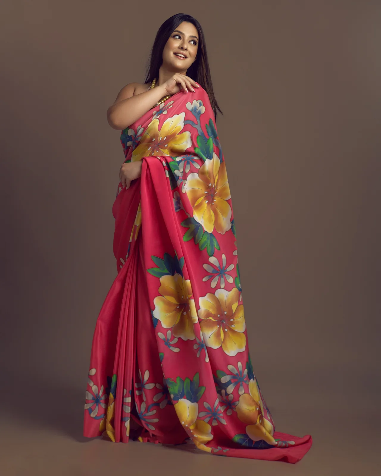 Hand Painted Silk