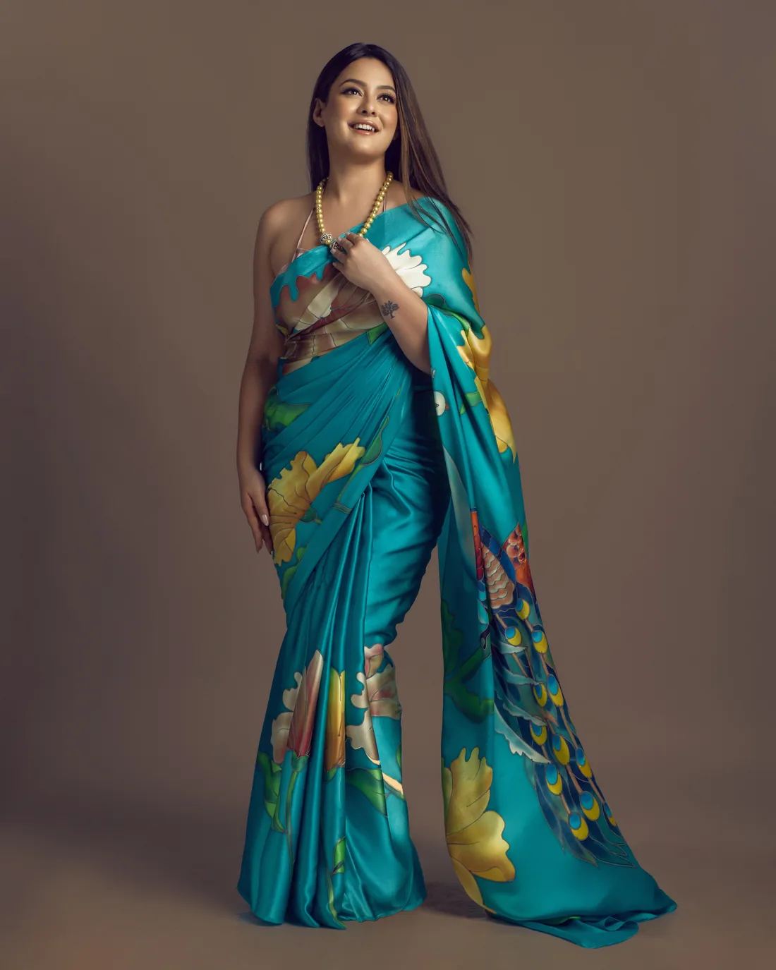 Hand-Painted Silk — From our hand-painted silk range.